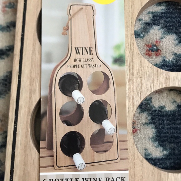 Wine How Classy People Get Wasted Wine Rack - Picture 2 of 5